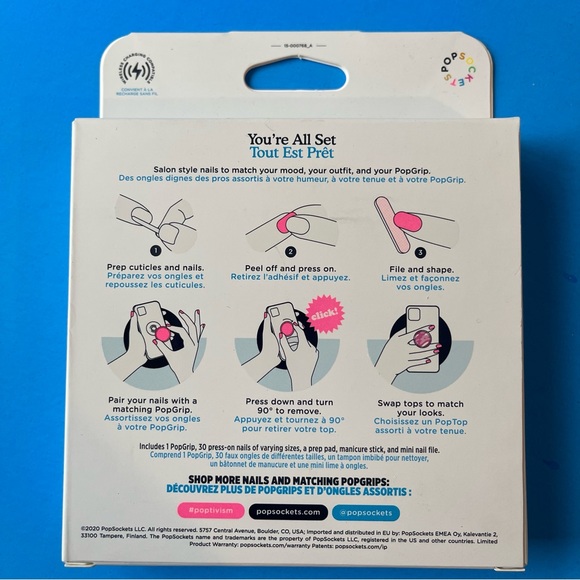 Popsocket - Moon PopGrip+Nails - Picture 4 of 6